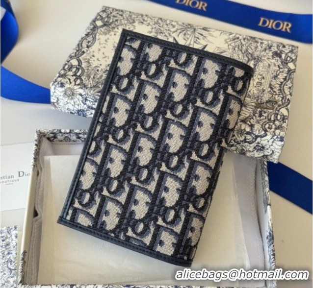 Luxurious Dior 30 Montaigne Passport Holder in Oblique Jacquard DR012607 Beige 2026