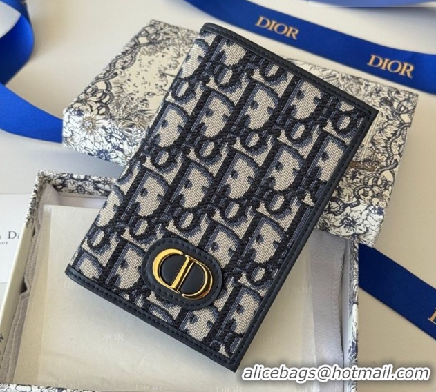 Luxurious Dior 30 Montaigne Passport Holder in Oblique Jacquard DR012607 Beige 2026
