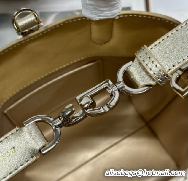 Good Product Dior Small Toujours Vertical Tote Bag in Macrocannage Calfskin Gold-Tone 0126095 2026