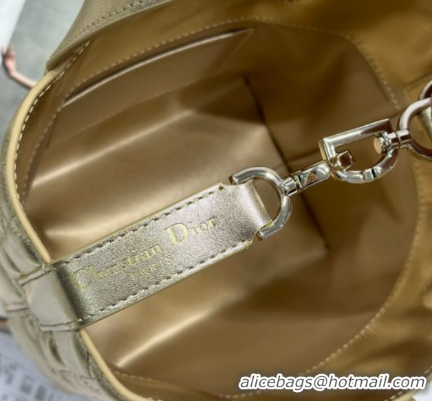 Good Product Dior Small Toujours Vertical Tote Bag in Macrocannage Calfskin Gold-Tone 0126095 2026