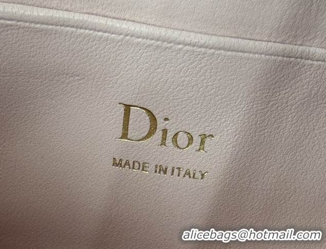 Sophisticated Dior My Dior Mini Bag in Cannage Lambskin Leather Soft 0126103 Pink 2026