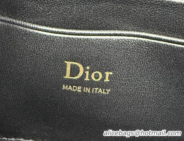 Perfect Dior My Dior Mini Bag in Cannage Lambskin Leather 0126104 Black/Gold 2026