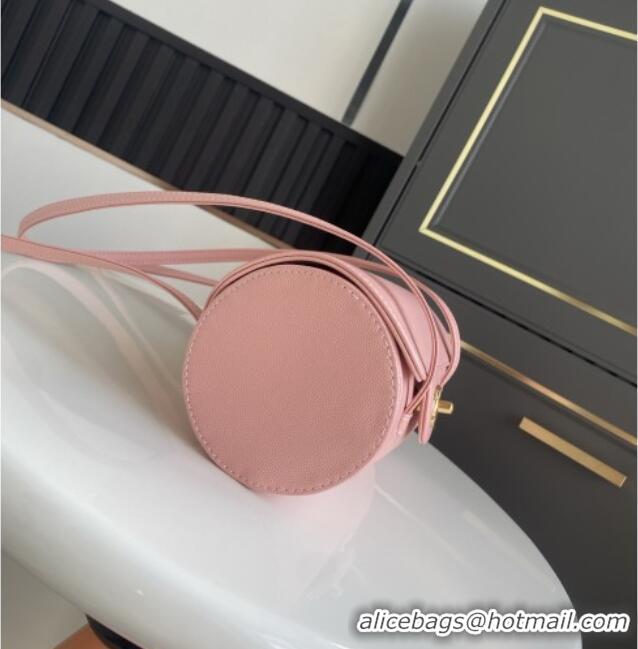 Good Product Chanel Small Bowling Bag in Pink Grained Shiny Calfskin AS6130 Spring-Summer 2026 (Pre-order)