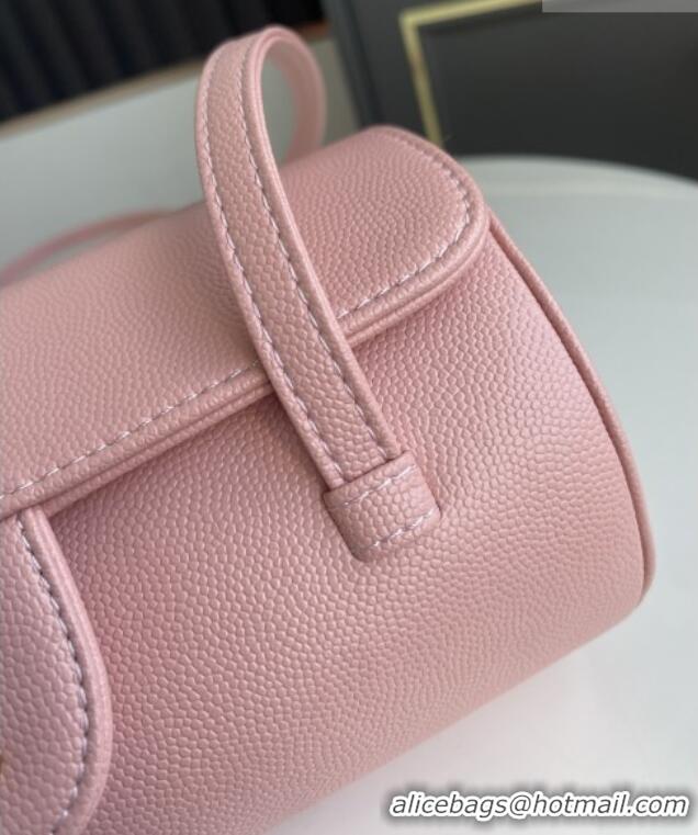 Good Product Chanel Small Bowling Bag in Pink Grained Shiny Calfskin AS6130 Spring-Summer 2026 (Pre-order)