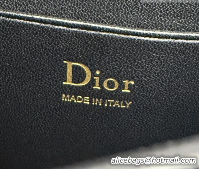 Good Quality Dior My Dior Mini Bag in Patent Cannage Leather with Bow Black 0126118 2026