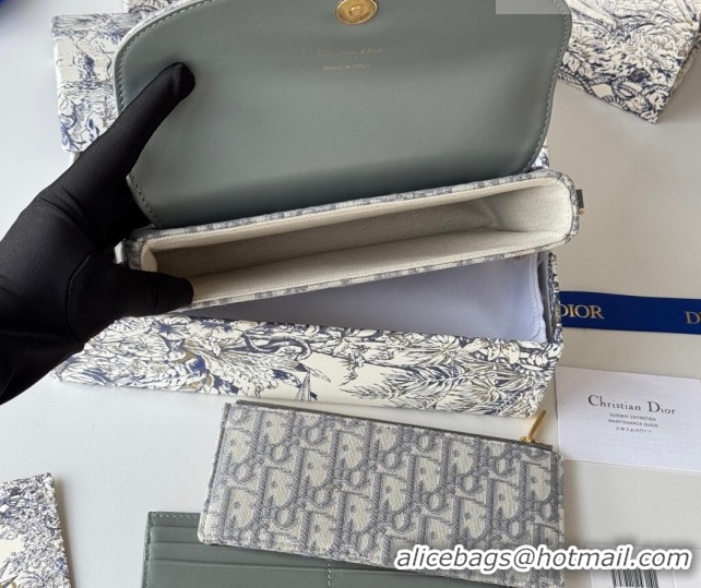 Top Design Dior 30 Montaigne Pouch with Chain Mini Bag in Oblique Jacquard Grey 0127019 2026