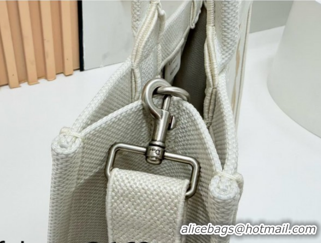 Unique Style Dior Medium Book Tote Bag in Yellow and Red Book Cover Embroidery 0127044 2026