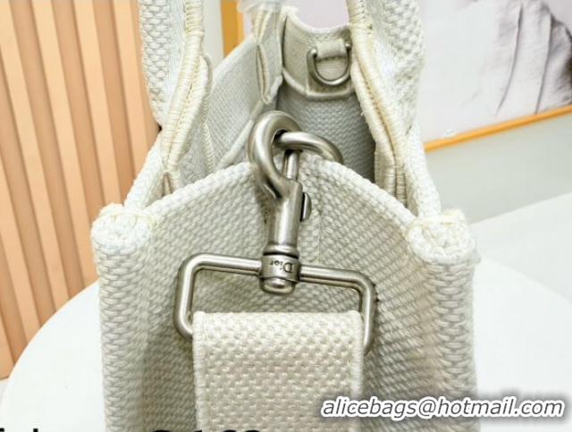 Low Cost Dior Small Book Tote Bag in Yellow and Red Book Cover Embroidery 0127045 2026