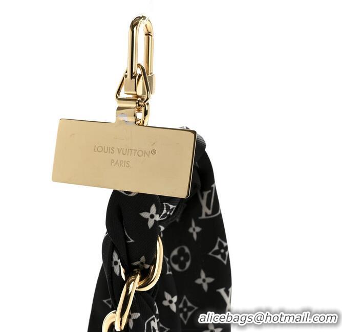 Promotional Louis Vuitton Monogram Silhouette Bag Charm And Phone Strap M03274 Black