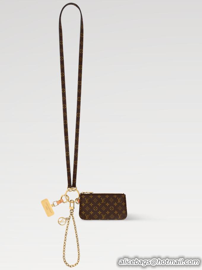 Unique Grade Louis Vuitton Monogram Canvas Phone Holder M26898