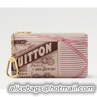 Buy Discount Louis Vuitton Key Pouch S M29402 Beige/Pink