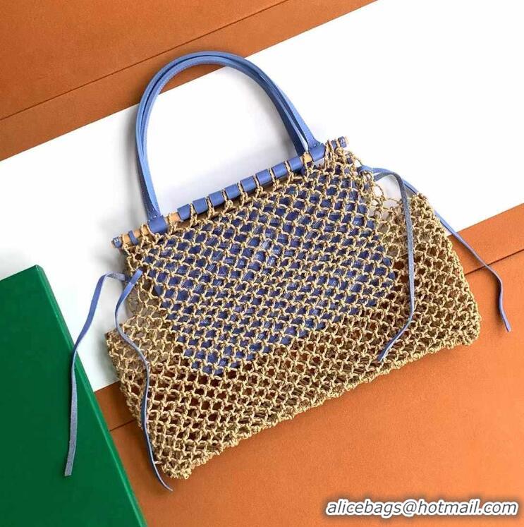 Trendy Design Goyard Aligre Net Bag Chevroches 020182 Blue