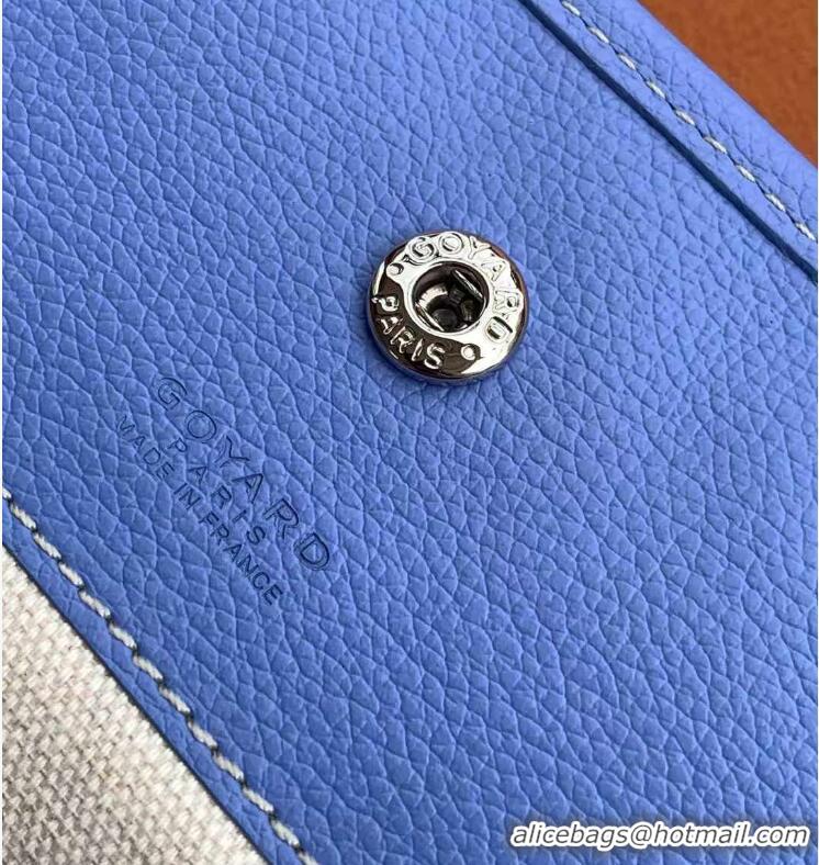 Trendy Design Goyard Aligre Net Bag Chevroches 020182 Blue