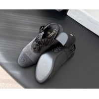 Buy Luxury Chanel Silk Satin & Grosgrain Slingbacks Pump 7.5cm G46828 Black 2026