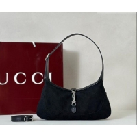 Grade Design Gucci Jackie Slim small shoulder bag in GG Canvas 863137 Black 2026