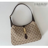 Promotional Gucci Jackie Slim medium shoulder bag in GG Canvas 863136 Sand Beige/Brown 2026