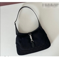 Pretty Style Gucci Jackie Slim medium shoulder bag in GG Canvas 863136 Black 2026