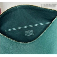 Top Quality Gucci Half Horsebit large shoulder bag in Grainy Leather 862530 Green 2026