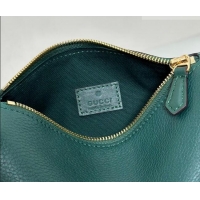 Grade Design Gucci Half Horsebit mini shoulder bag in Grainy Leather 860784 Dark Green 2026