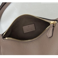 Good Discount Gucci Half Horsebit mini shoulder bag in Grainy Leather 860784 Taupe 2026