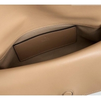 Grade Design Gucci Medium shoulder bag with chain in GG Leather 857622 Light Brown 2026