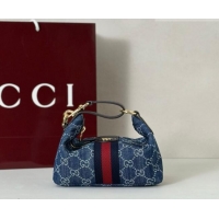 Buy Inexpensive Gucci Vanity mini bag in GG Denim 861775 Blue 2026
