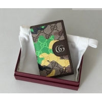 Buy Cheap Gucci Long Card Case in Camouflage GG Fabric 834691 Green/Yellow 2026