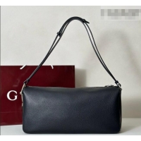 Promotional Gucci Men's Half Horsebit crossbody bag in Leather 862810 Black 2026