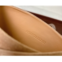 Good Looking Hermes Jumping High Flat Boots in Suede with Studded Kelly Buckle Strap Beige 1220022 2026