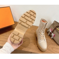 Top Design Hermes Fresh Platform Ankle Boots in Suede Leather H242072 Grey 2026