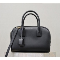 Top Grade Saint Laurent SAC DE JOUR Boston Bag in Smooth Leather 851694 Black 2026