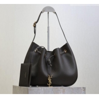 Luxury Cheap Saint Laurent Paris Vii Small Hobo Bag in Grained Leather 796626 Green 2025