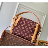 ​Buy Inexpensive Louis Vuitton Side Trunk MM Bag in Monogram Origine Ebène Canvas M27516 2026