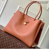 Super Quality Louis Vuitton Vendome MM Tote Bag in Calfskin leather M26501 Cognac Brown 2026