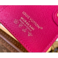 New Design Louis Vuitton LV x TM Lisa Wallet in Multicolor/White Canvas M27736 2026