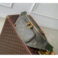 Top Grade Louis Vuitton Rush Bumbag Bag in Khaki Green Monogram Surplus Canvas M26933 2026