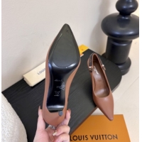 Grade Quality Louis Vuitton Legacy Pump 9cm in Brown Calfskin 6010702 2026
