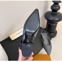 Best Product Louis Vuitton Legacy Slingback Ballerina in Grey Calfskin 6010705 2026