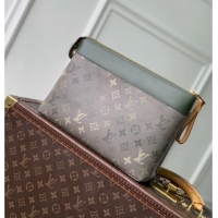 Big Discount Louis Vuitton Men's Pochette Voyage Souple Pouch in Khaki Green Monogram Surplus Canvas M26970 2026