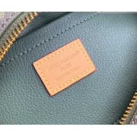Top Grade Louis Vuitton Men's Dopp Kit Clutch in Khaki Green Monogram Surplus Canvas M26963 2026