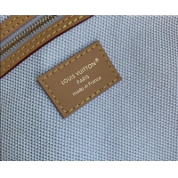 Famous Brand Louis Vuitton Men's Keepall Bandoulière 50 Travel Bag in Khaki Green Monogram Surplus Canvas M26959 2026