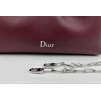 Top Design Dior Bow Small Bag in Lambskin Leather 0715PUQO Burgundy 2026