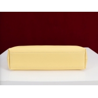 Good Quality Dior Bow Small Bag in Lambskin Leather 0714S Light Yellow 2026