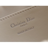 Shop Duplicate Dior Bow Small Bag in Ivory Dior Clover Embroidered Lambskin Leather 0714S 2026