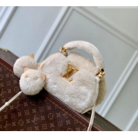 Promotional Louis Vuitton Cazygram Capusnow Mini Bag in Shearling M26324 2026