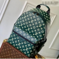 Promotional Louis Vuitton Men's Discovery Backpack PM Bag in Monogram Shadow Leather M27230 Forest Green 2026