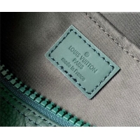 Buy Discount Louis Vuitton Men's Keepall Bandoulière 25 Bag in Monogram Leather M24432 Green 2026