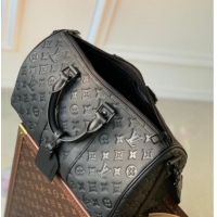 Grade Design Louis Vuitton Keepall Bandoulière 35 Bag in Taurillon Monogram Leather M22765 Black 2026