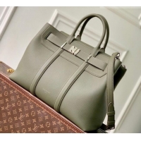 Top Grade Louis Vuitton Georges Tote MM bag in Calfskin Leather M23154 Green 2026