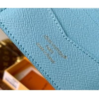 Buy Discount Louis Vuitton Slender Wallet in Monogram Donuts Canvas M28042 Blueberry Blue 2026